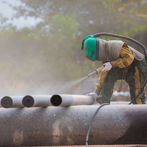 واتر بلاست لوله پالایشگاه